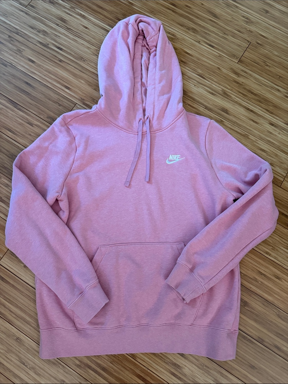 Nike Women's Light Pink Pullover Hoodie